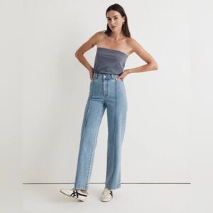 Madewell‎ size 32 The Perfect Vintage Wide-Leg Jean jeans Paradelle Wash blue